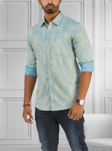 Full Sleeve Classic Fit Shirt | Puja Collection 2022