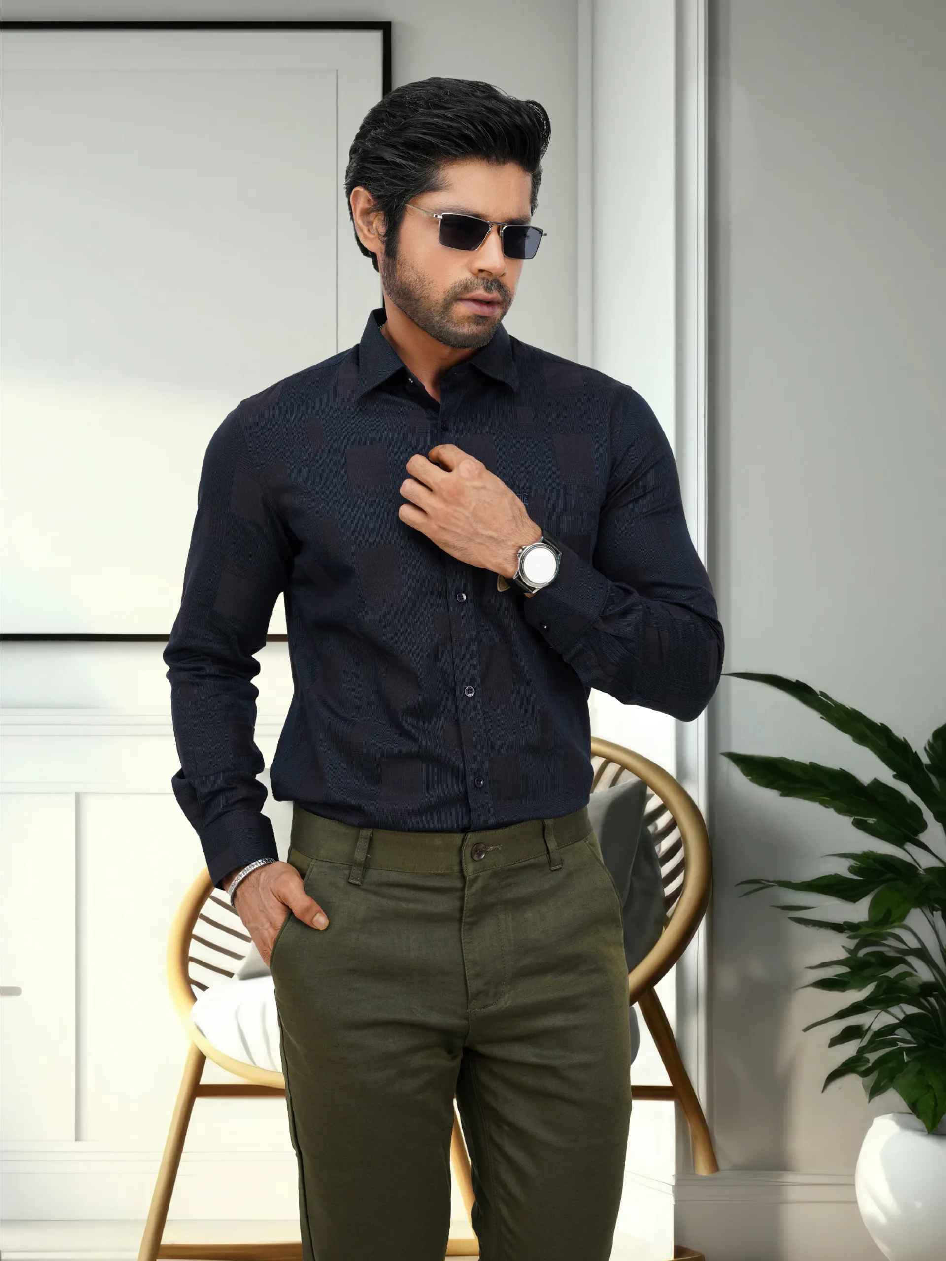 Full Sleeve Classic Fit Shirt | Easy Fashion Ltd.