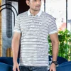 Stripe Polo T-Shirt