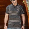 Stripe Polo T-Shirt