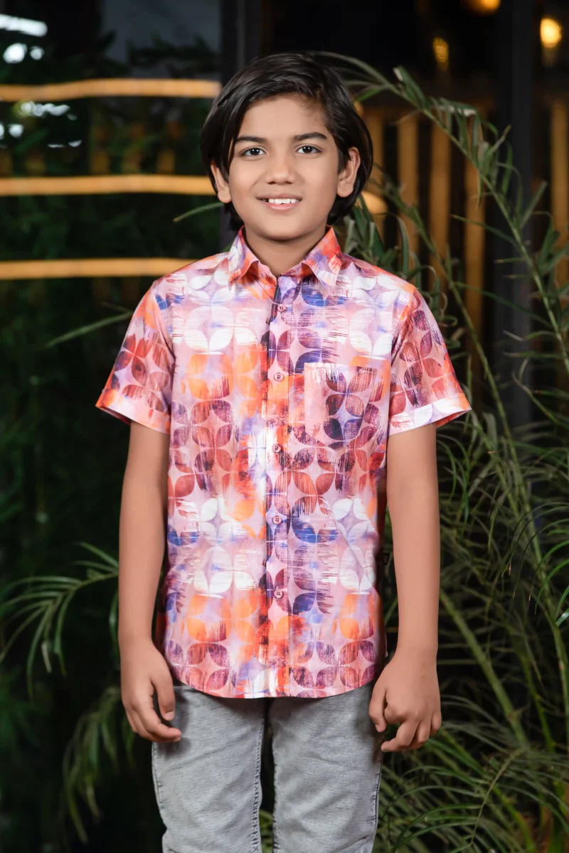 Boys Half Sleeve Shirt