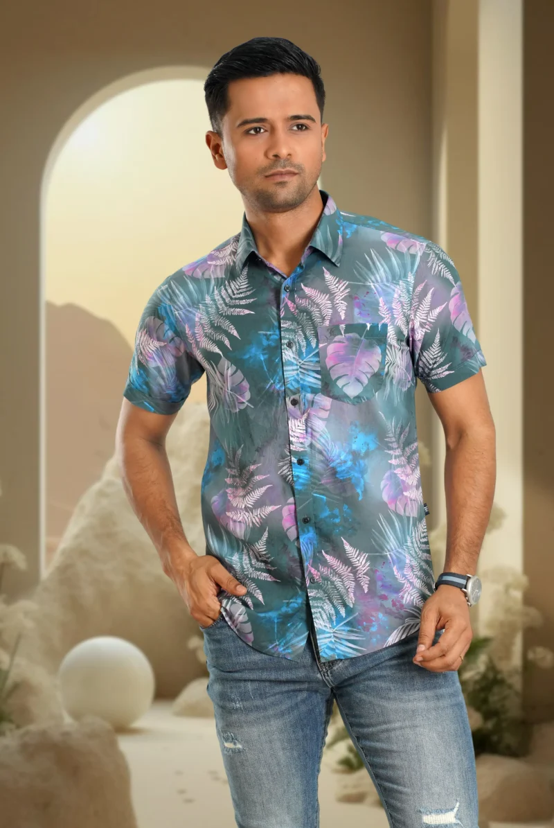 Regular Fit Shirt Half