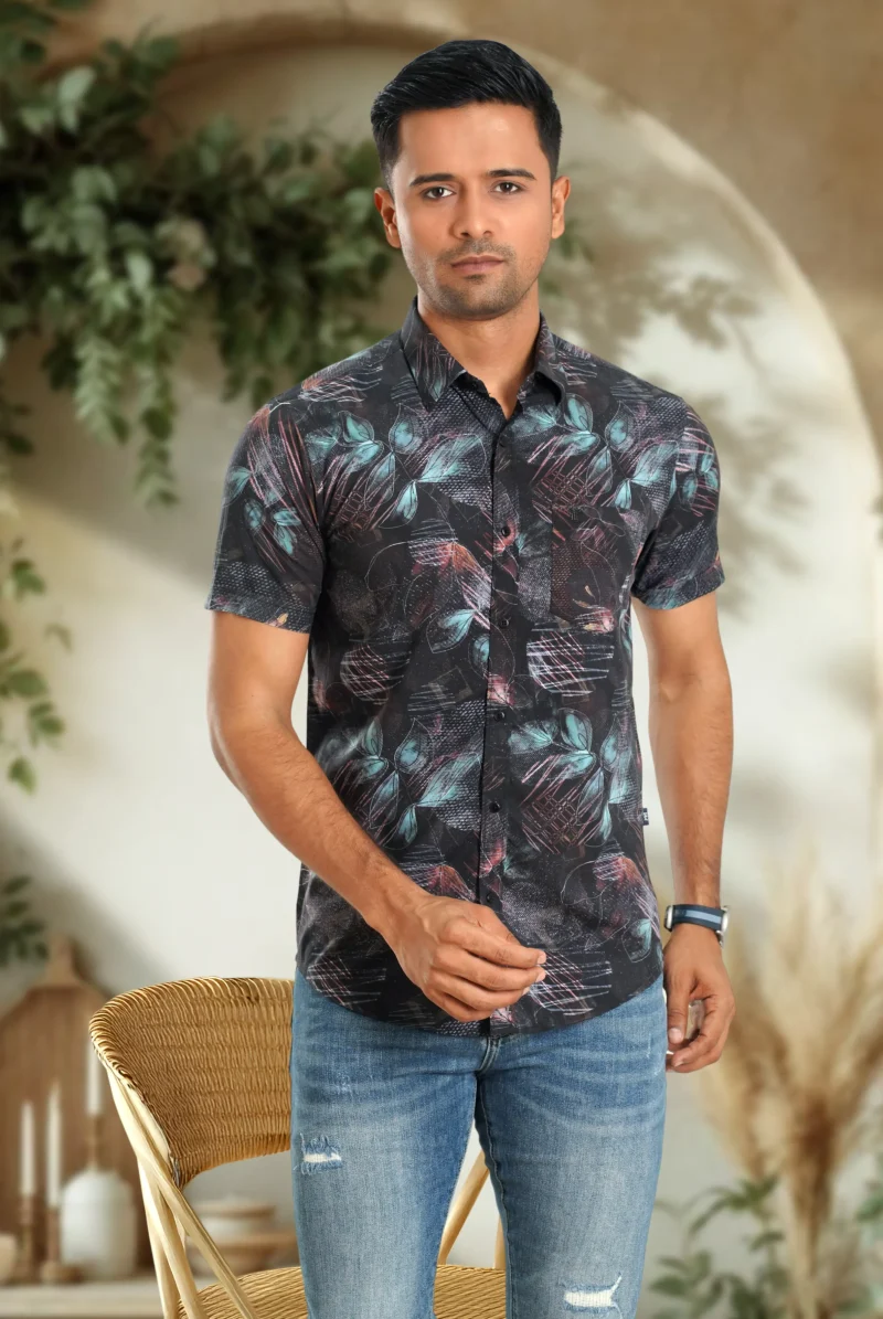 Regular Fit Shirt Half