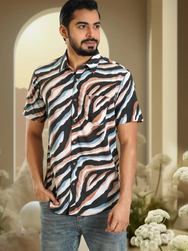 Regular Fit Shirt Half