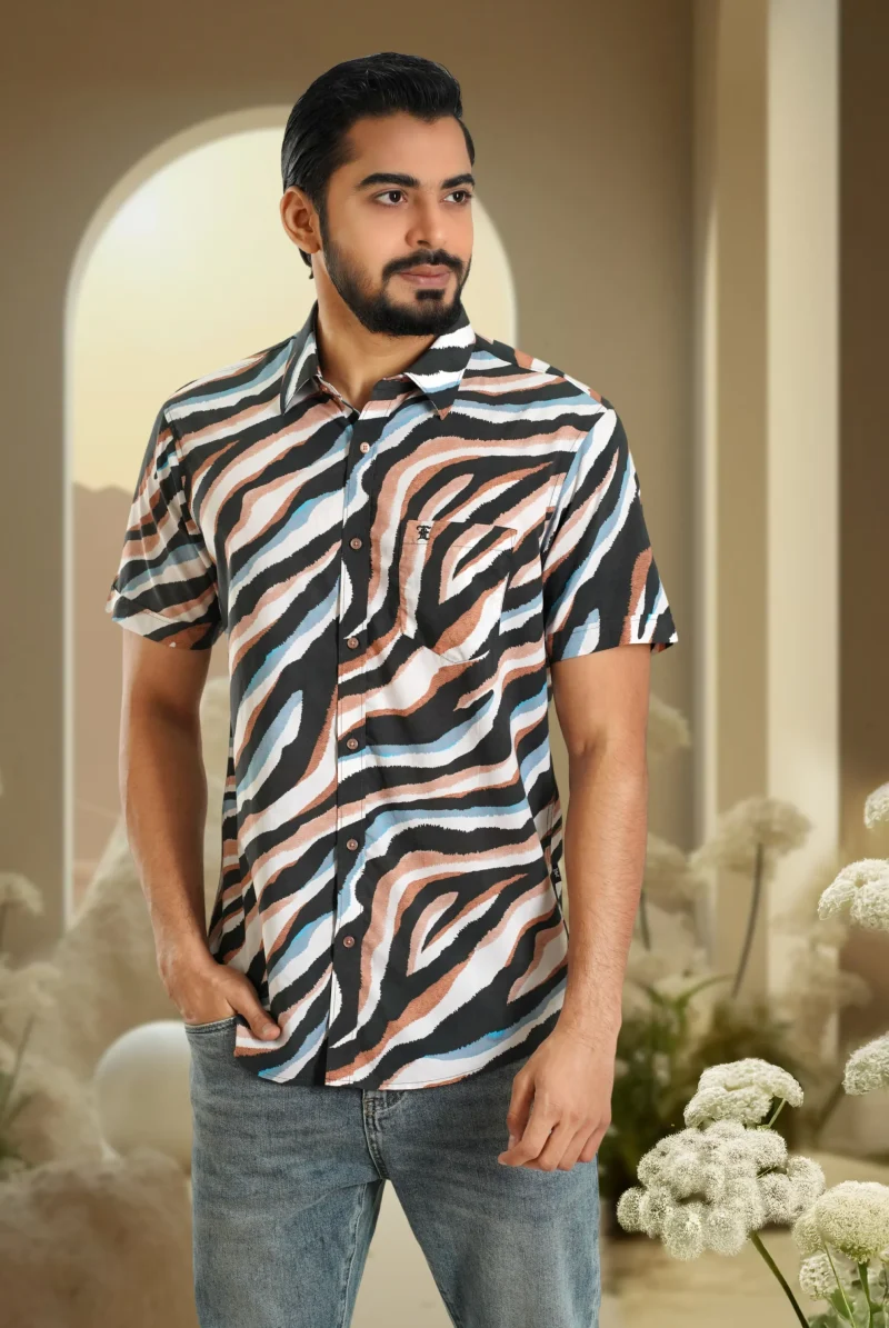 Regular Fit Shirt Half
