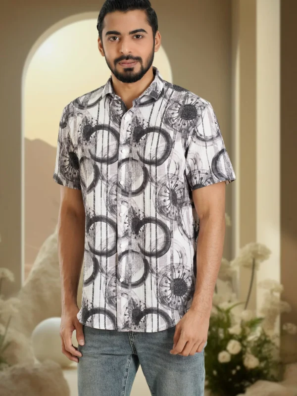 Regular Fit Shirt Half