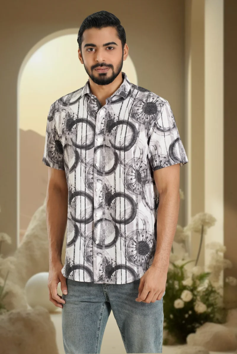 Regular Fit Shirt Half