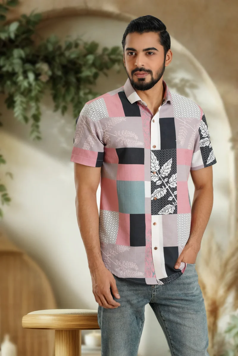 Regular Fit Shirt Half