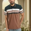 Stripe Polo T-Shirt