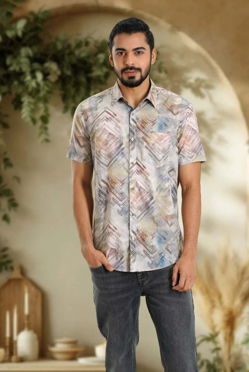 Regular Fit Shirt Half