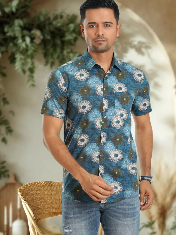 Regular Fit Shirt Half