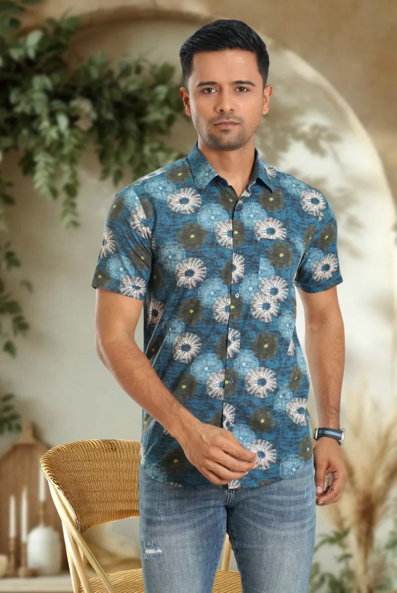 Regular Fit Shirt Half