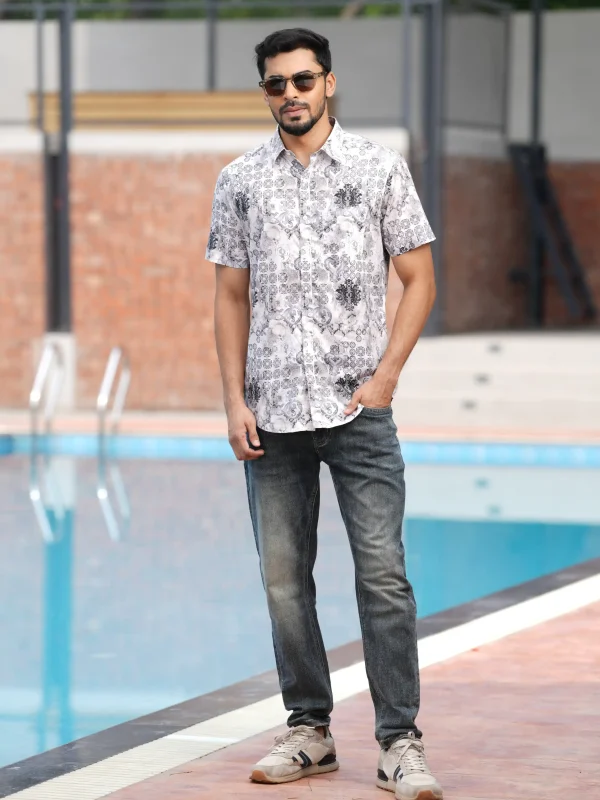Regular Fit Shirt Half