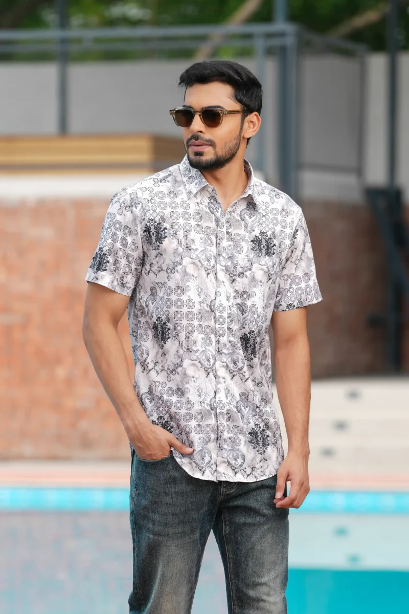 Regular Fit Shirt Half
