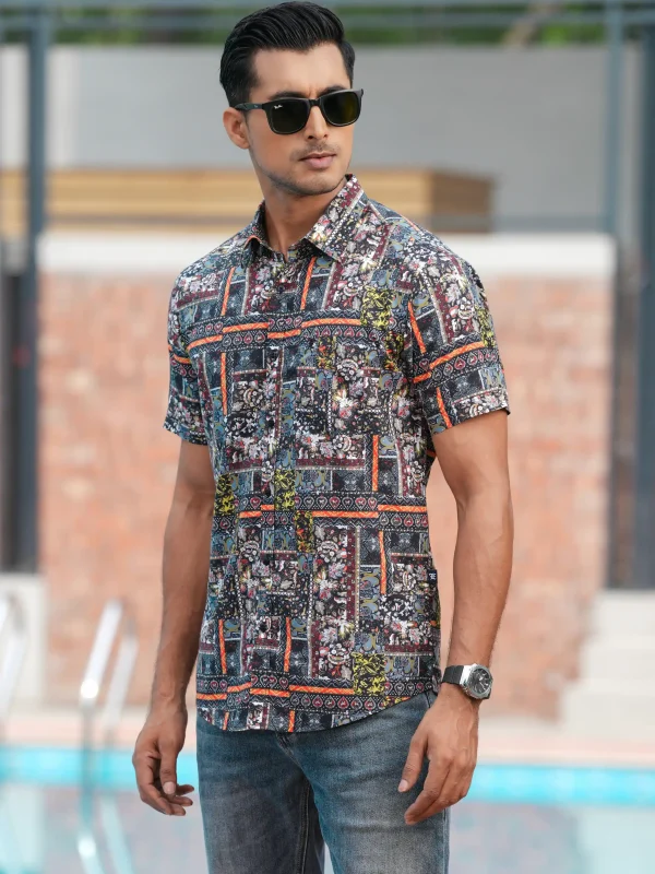 Regular Fit Shirt Half
