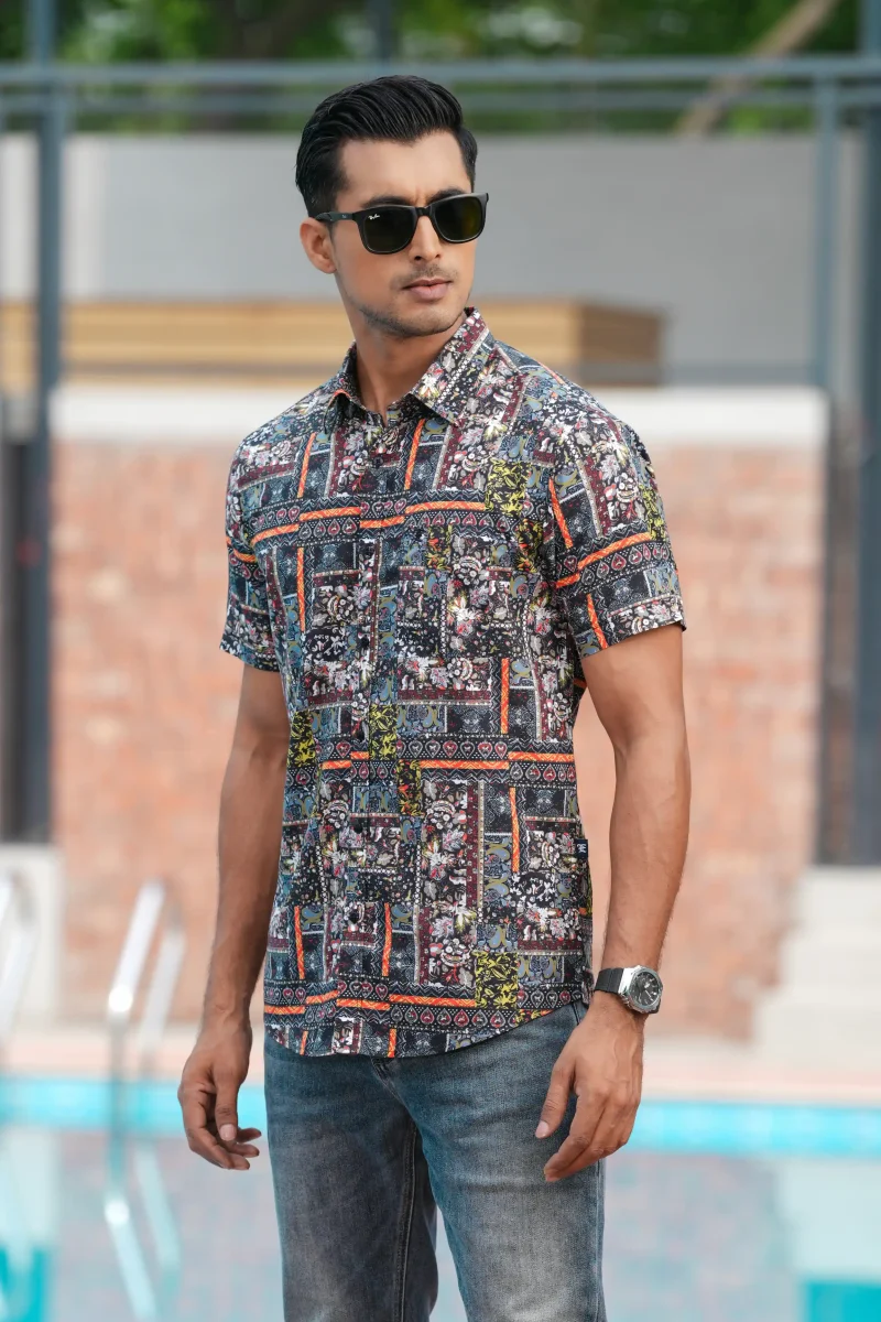 Regular Fit Shirt Half