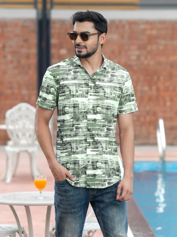 Regular Fit Shirt Half