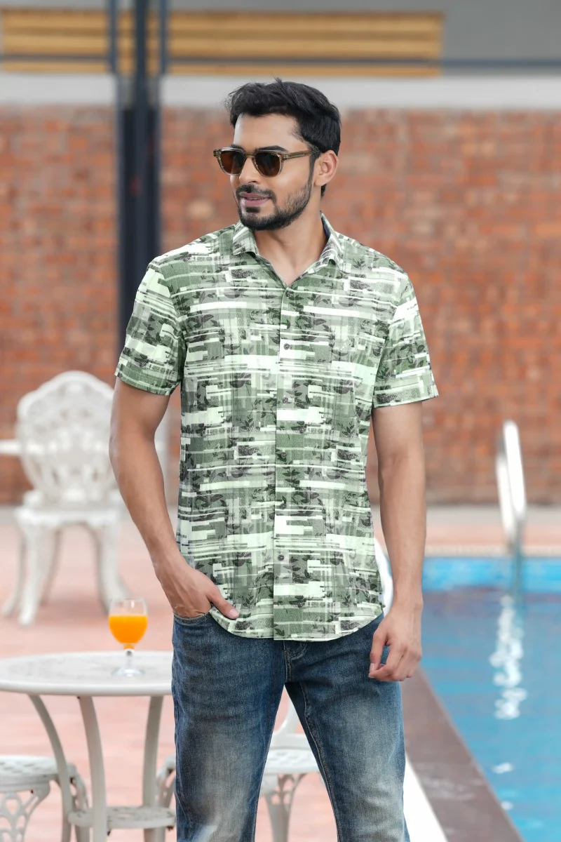 Regular Fit Shirt Half