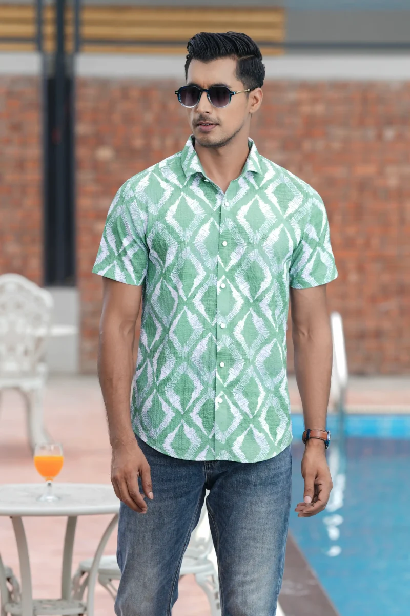 Regular Fit Shirt Half