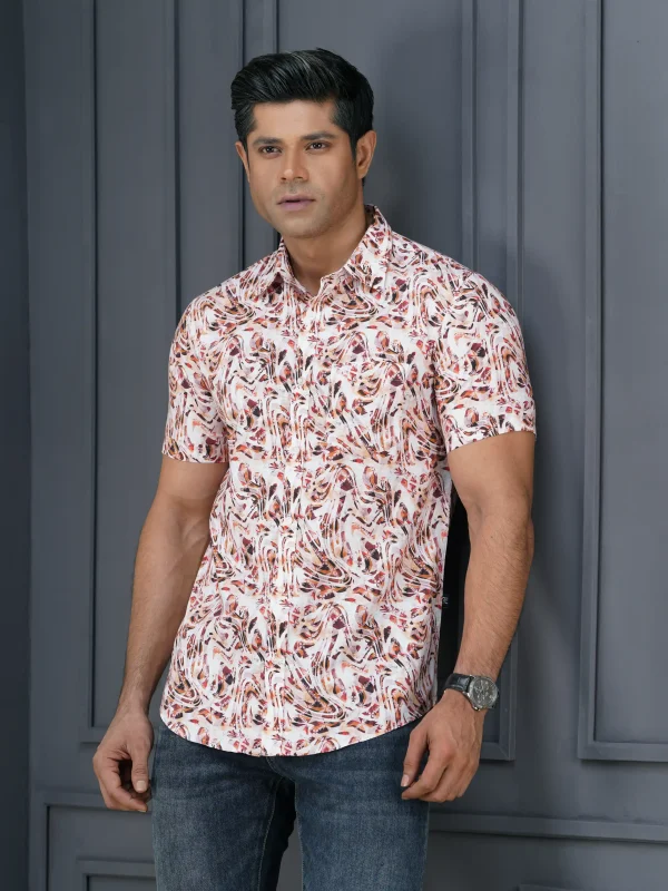 Regular Fit Shirt Half