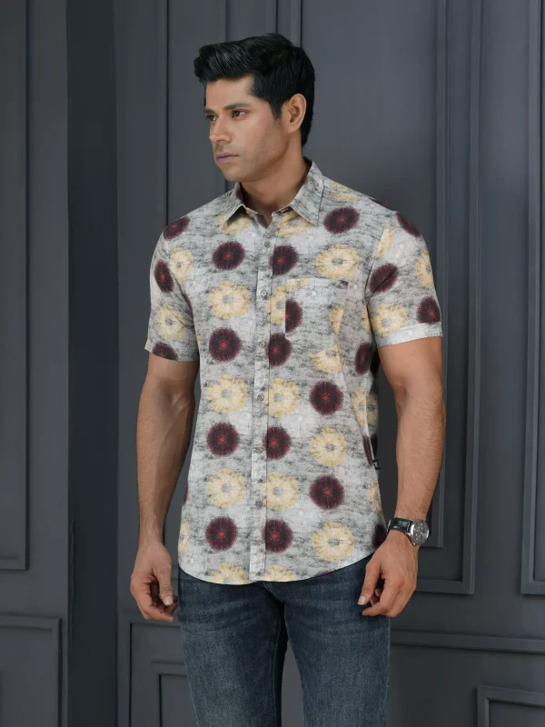 Regular Fit Shirt Half