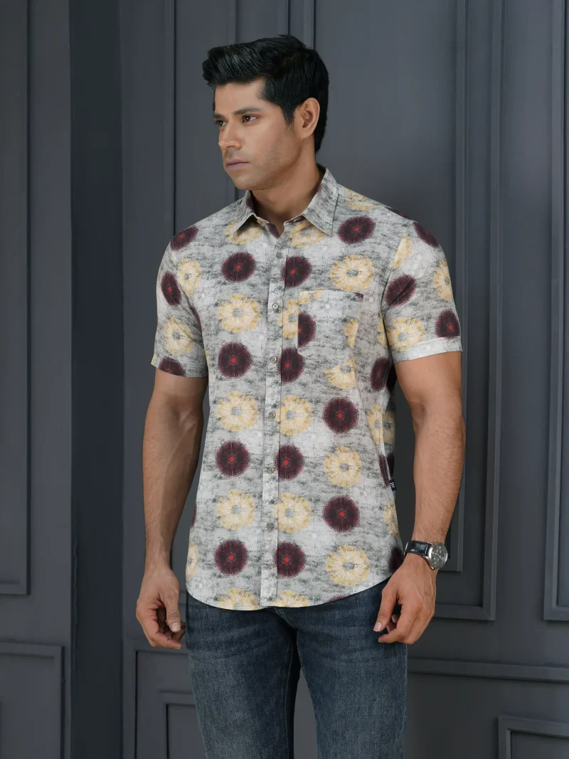 Regular Fit Shirt Half