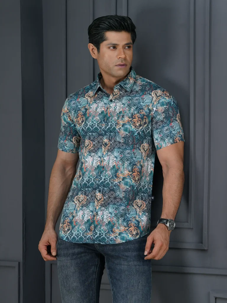 Regular Fit Shirt Half