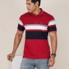 Stripe Polo T-Shirt