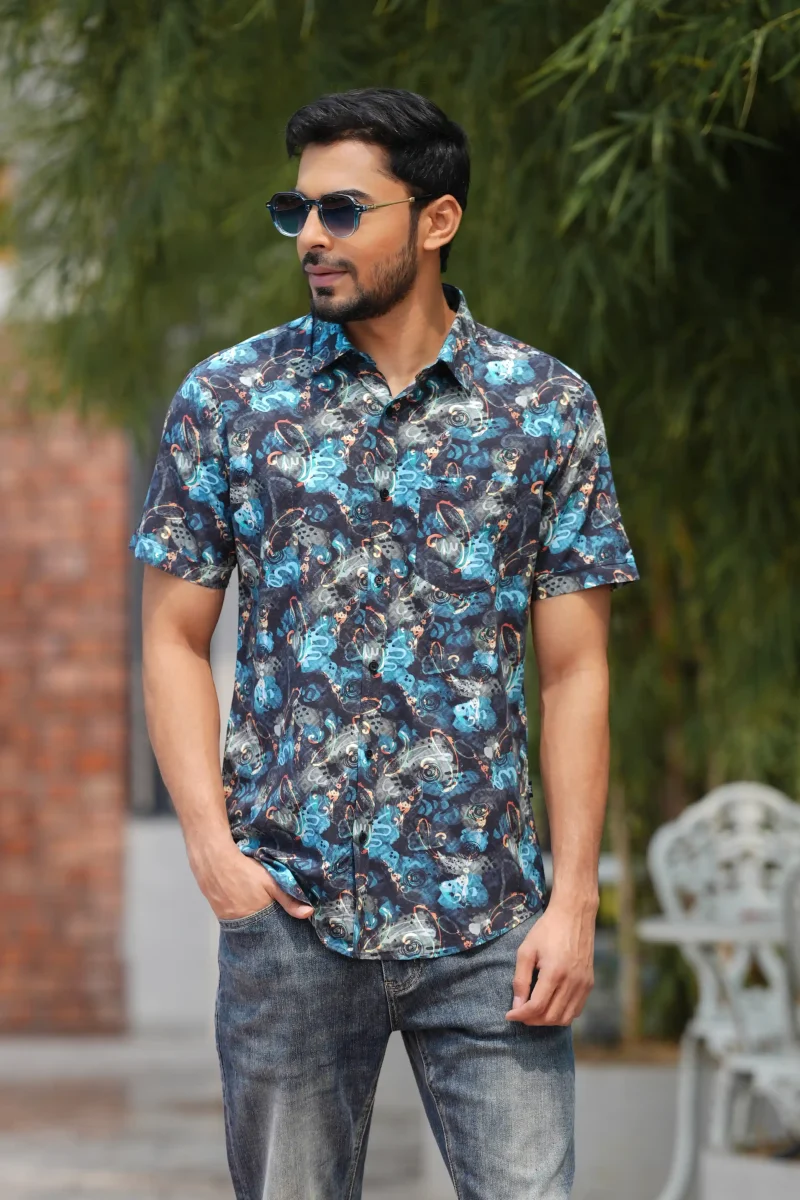 Regular Fit Shirt Half
