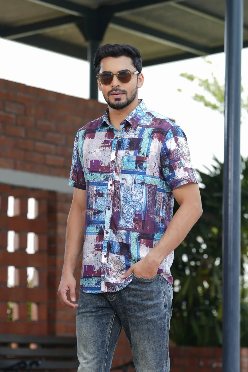 Regular Fit Shirt Half