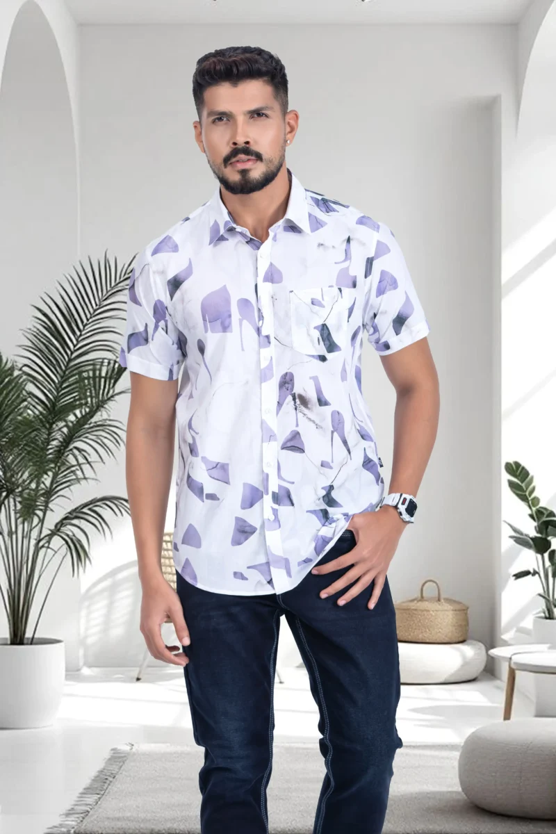Regular Fit Shirt Half
