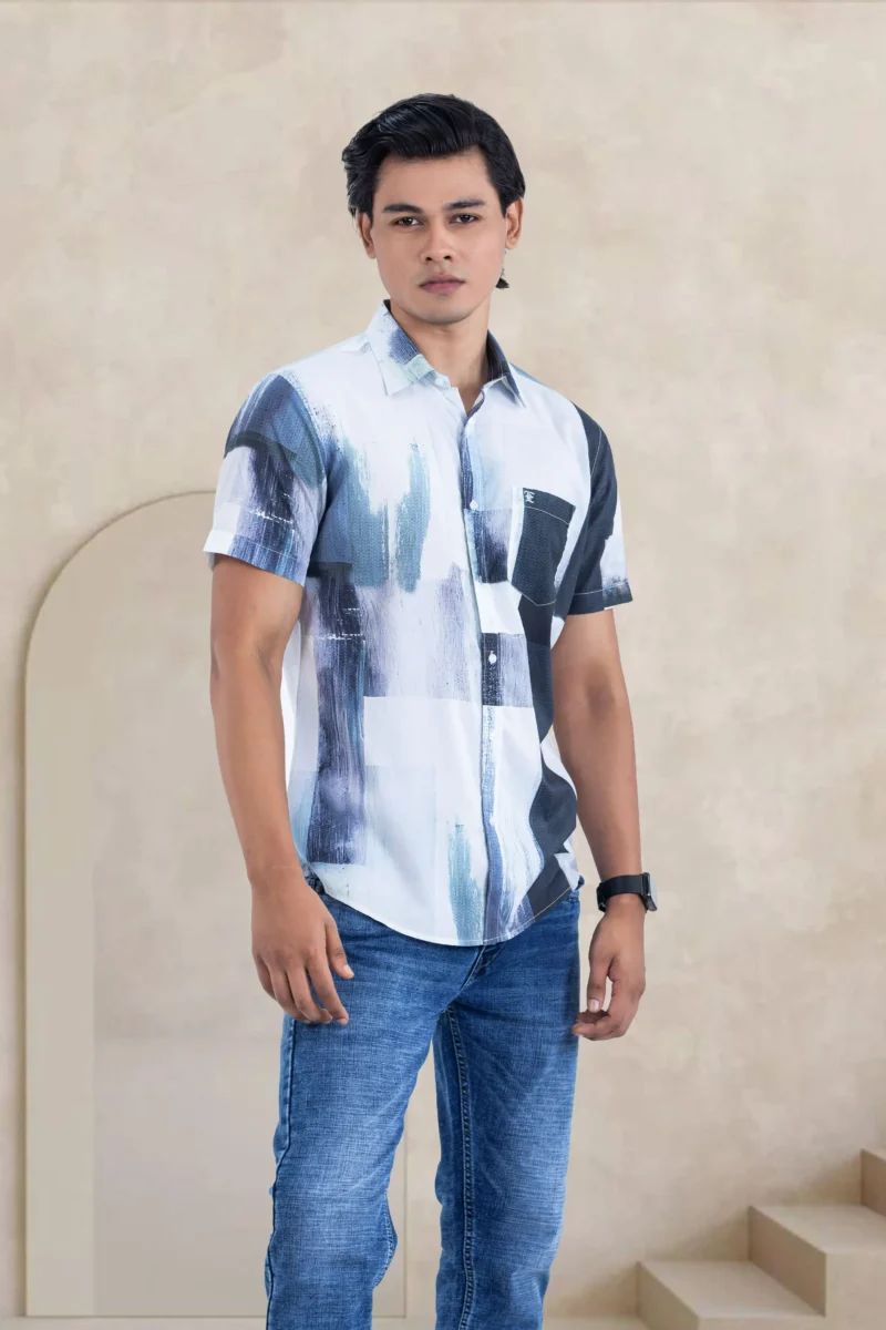 Regular Fit Shirt Half
