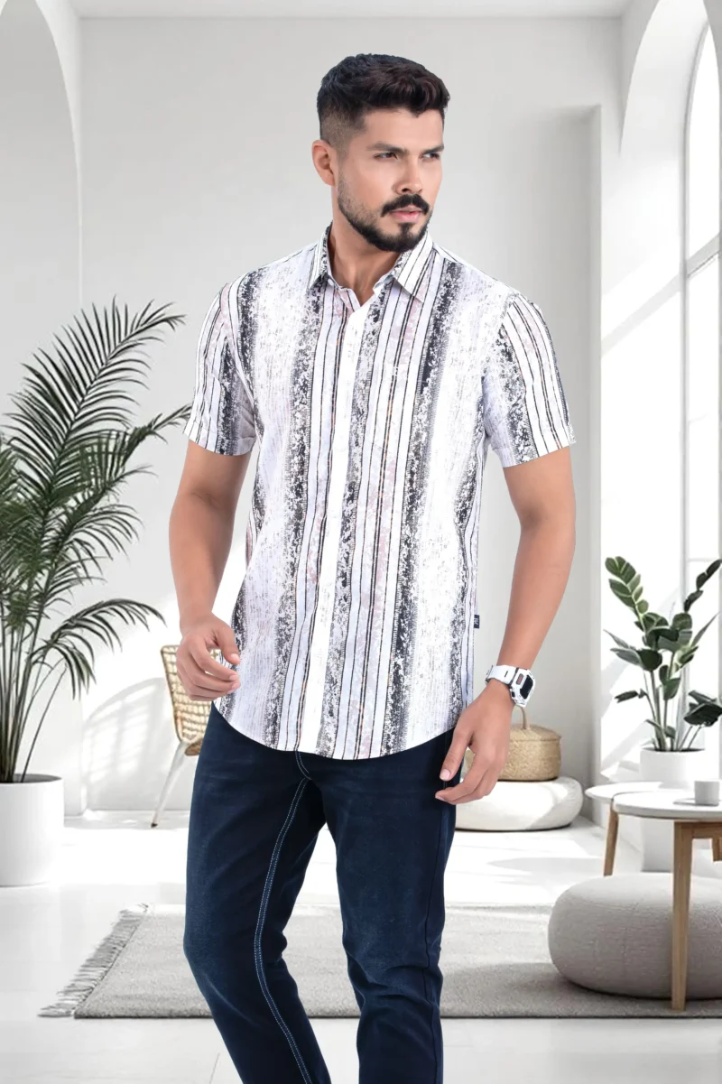 Regular Fit Shirt Half