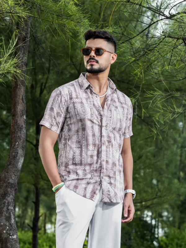 Regular Fit Shirt Half