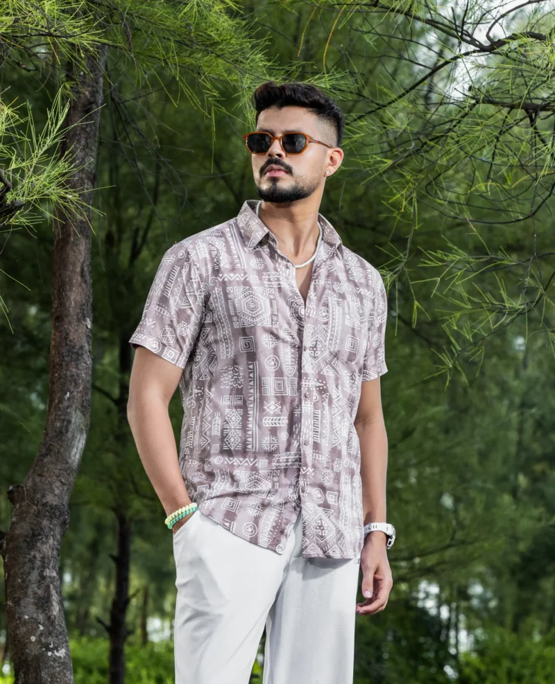 Regular Fit Shirt Half