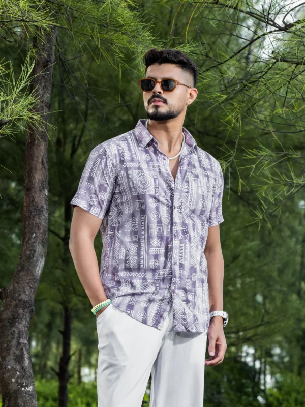 Regular Fit Shirt Half