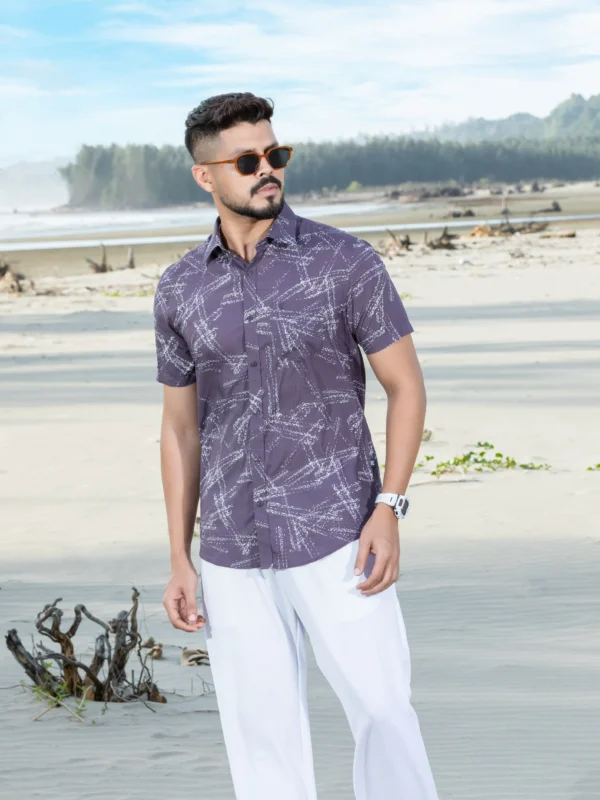 Regular Fit Shirt Half
