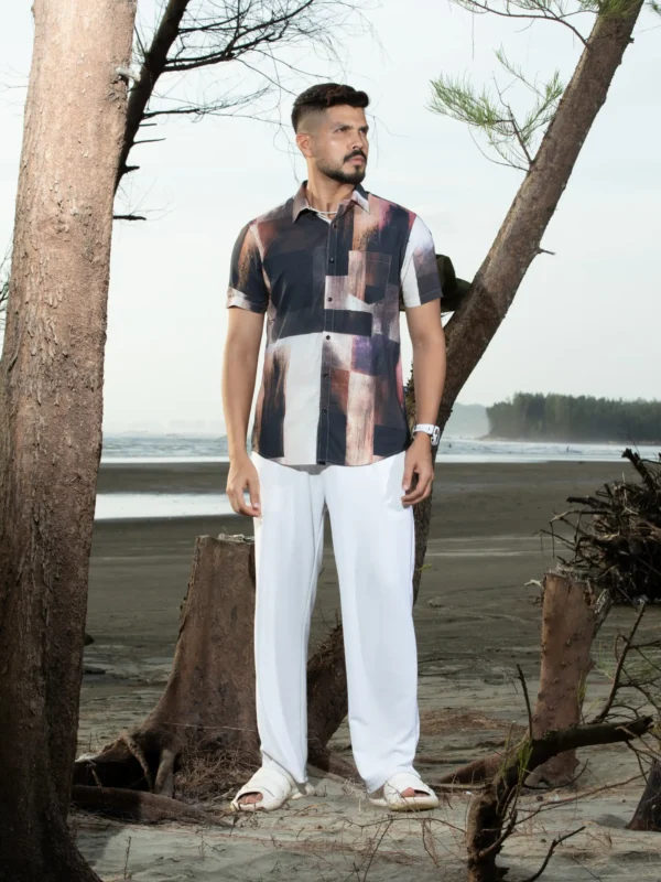 Regular Fit Shirt Half