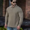 China Full Sleeve Polo T-shirt