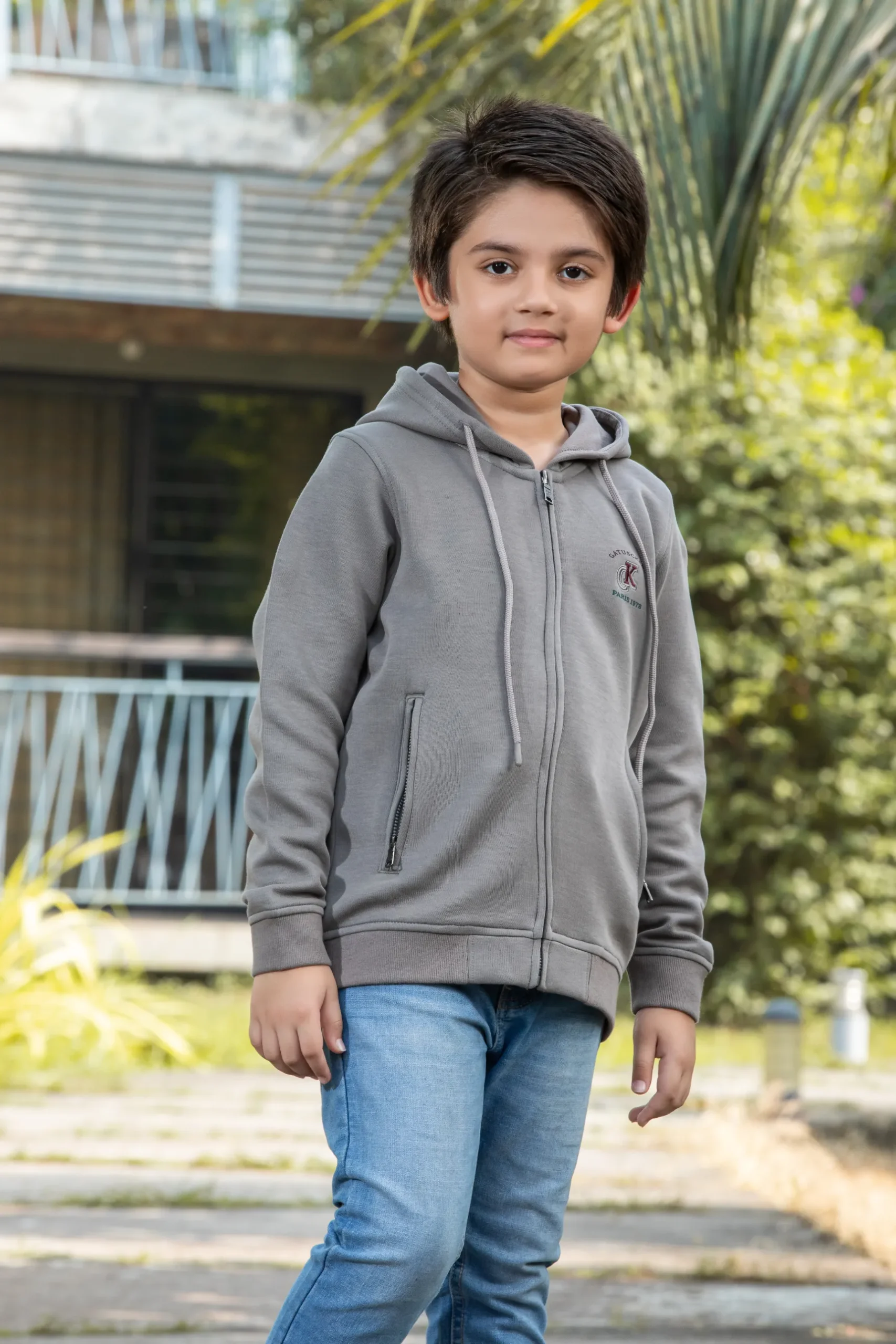 Junior Boys Zipper Jacket