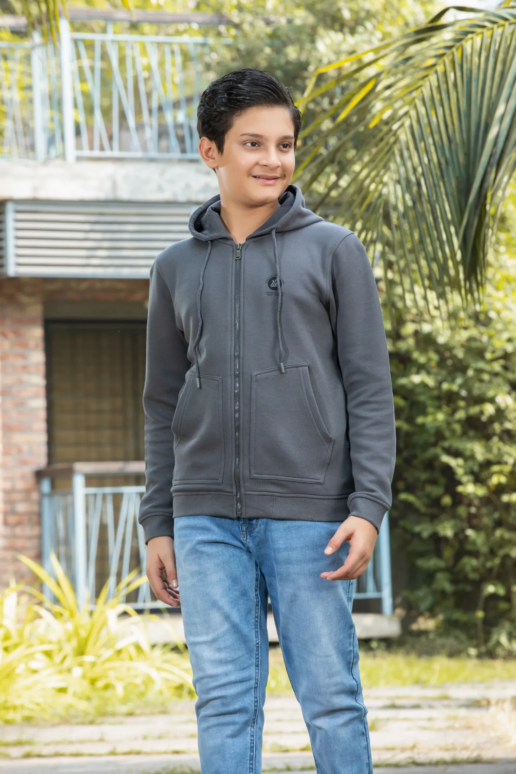 Junior Boys Zipper Jacket