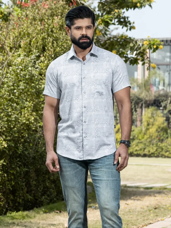 Formal Fit Half Shirt