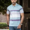 Stripe Polo T-Shirt