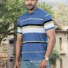 Stripe Polo T-Shirt