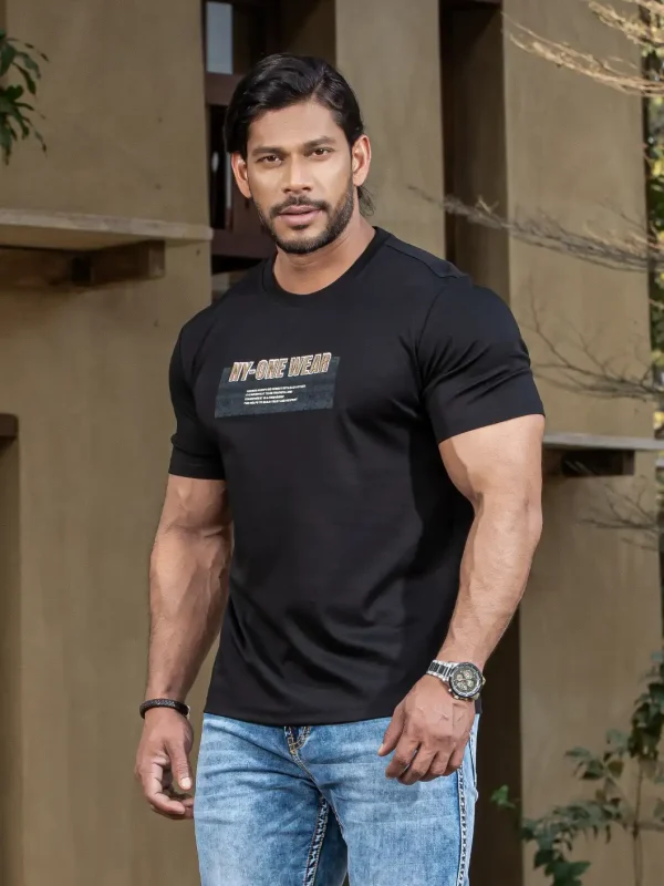 Foreign Printed T-Shirt