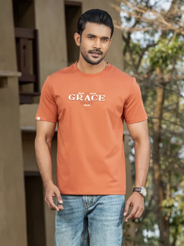 Foreign Printed T-Shirt