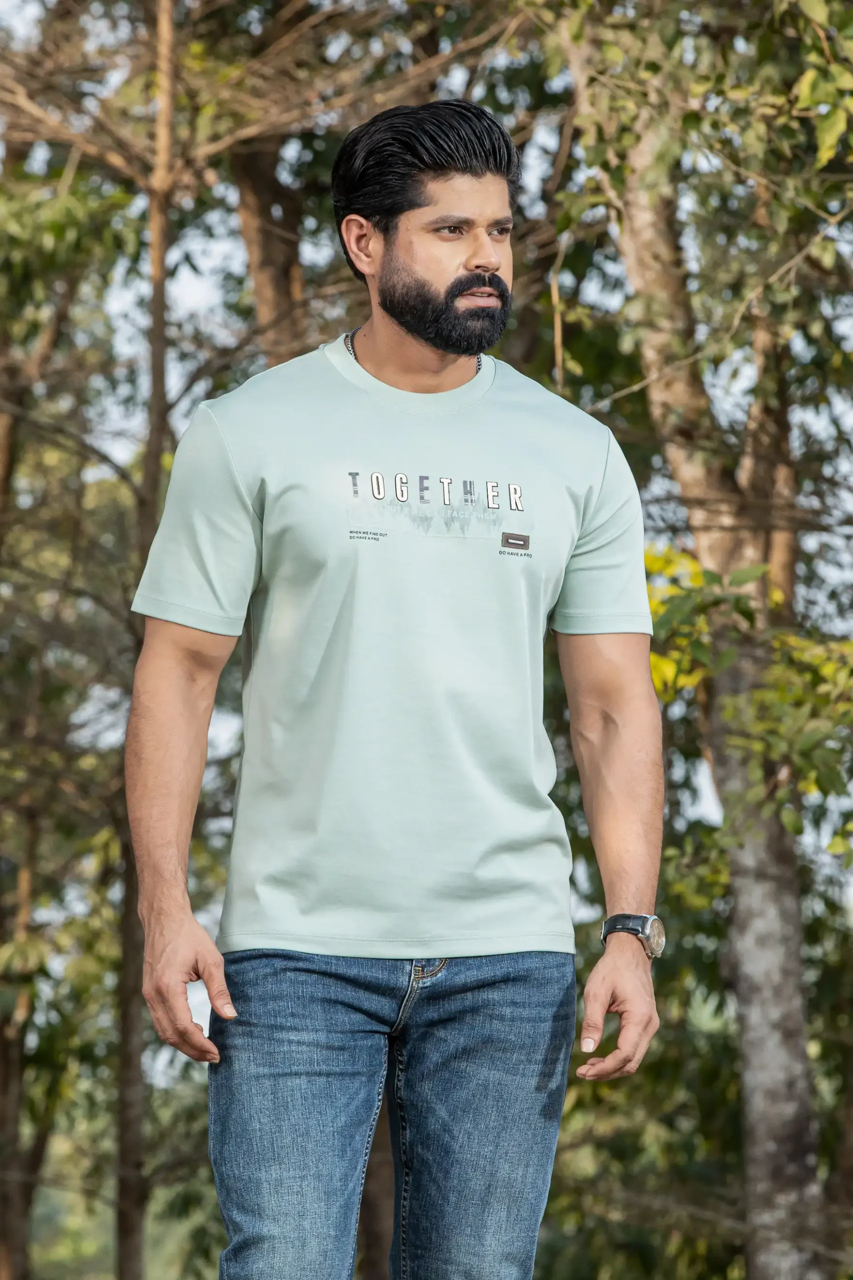 Foreign Printed T-Shirt