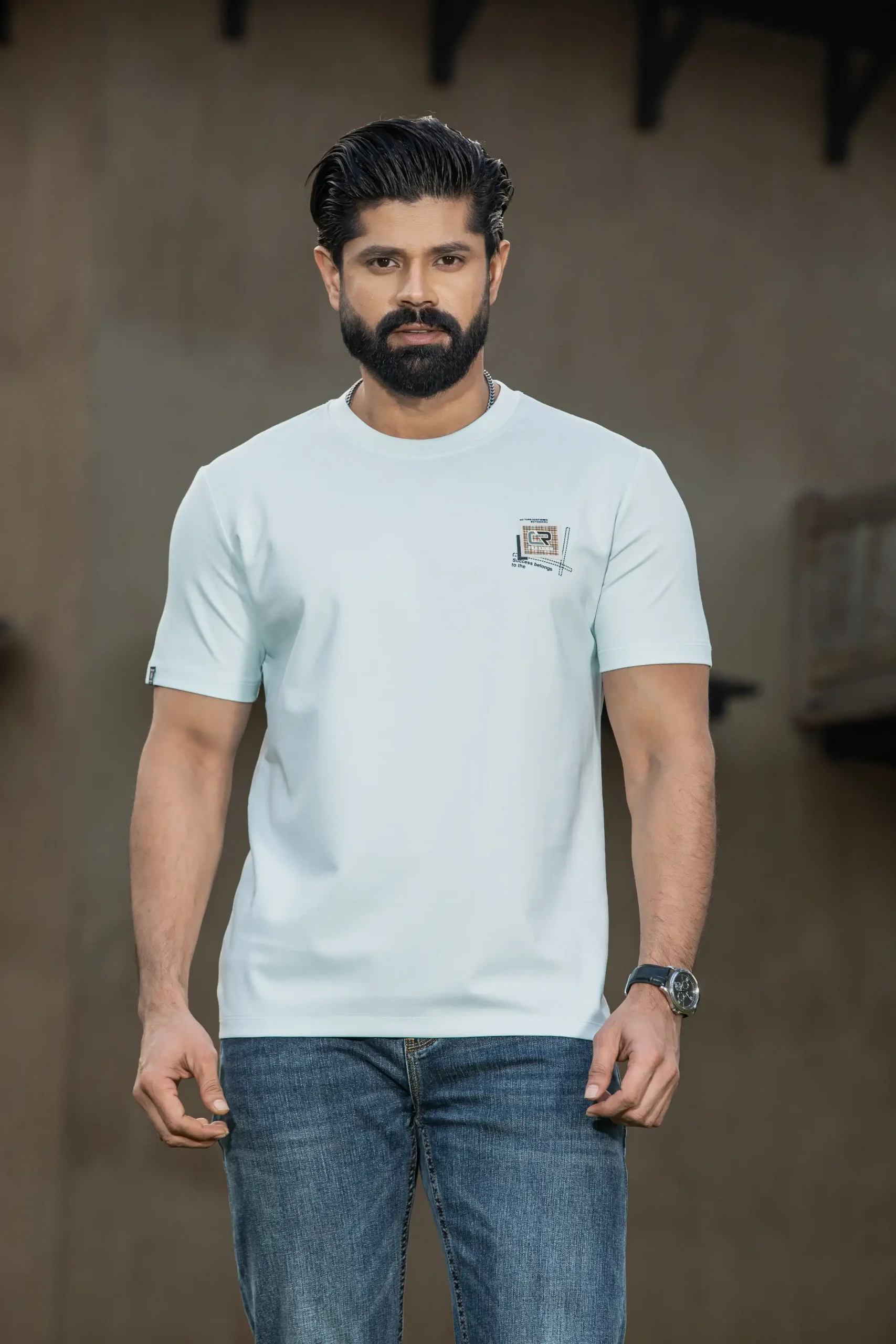 Foreign Printed T-Shirt