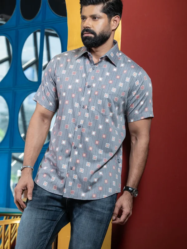 Formal Fit Half Shirt