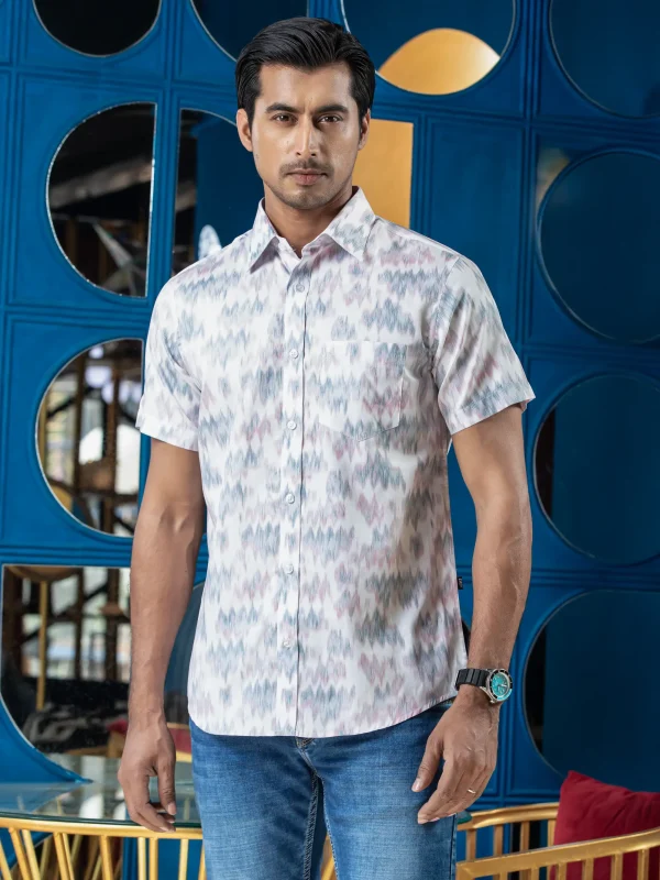 Formal Fit Half Shirt